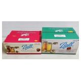 Lot of 2 Ball Jelly Jars in Boxes, NIB