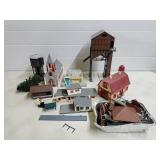Lot of Vintage Assorted HO Buildings, AS IS