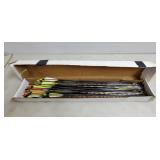Box of Custom Made Arrows for Compound Bows
