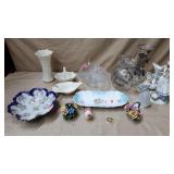 Capodimonte, Lenox USA pcs, Glassware Lot