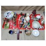 Bird Bells, Collector Plates, Assorted Figurines