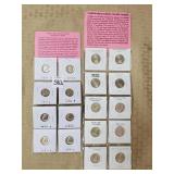 Lot of 8 Brilliant Unc. Dimes & Westward Journey