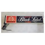 Vtg Carling Black Label Advertising Sign