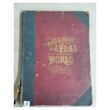 Antique 1902 Atlas Book