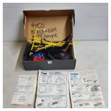 Lot of Vtg Tyco Corvette Slot Cars w/ Track Pieces