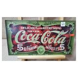 Tin Coco Cola Sign