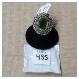 Peridot Ring Size 7