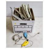 Lot of Vtg Aurora AFX Slot Car Track & Controllers