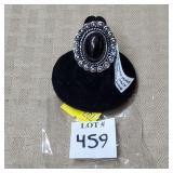 Black Onyx Ring Size 7