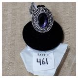 Amethyst Ring Size 6