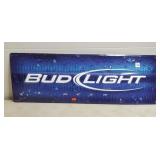 Bud Light Beer "Ice Cold Refreshment" Tin Sign