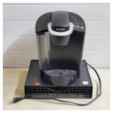 Keurig Coffee Machine w/ Packet Holder Tray