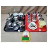 Lot of Mixed Kitchenware & Worchester