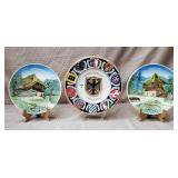 W. Germany Dutch Federal States Stoneware Plate,