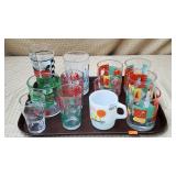 Lot of Fireking McDonalds Mug, Tabasco Sauce