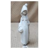 Lladro Hooded Winter Child Statue
