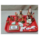 Vintage Christmas, Folk Art, USSR Figures, etc
