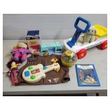 Vtg Fisher Price Ride On Toy, Girl Scouts Vest,