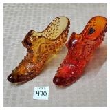 Fenton Orange & Amber Boots
