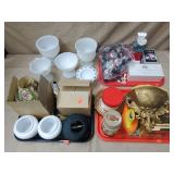 Mixed Vtg Milk Glass, Toys, Collectibles, Xmas