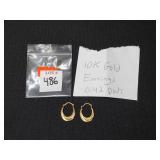 Pair of 10k Gold Earrings