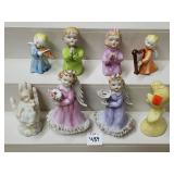 Hand Painted Ardalt Japan Figurines, German Figur