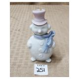 Lladro Snowman Ornament