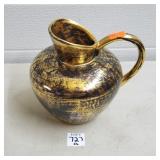 Stangl Pottery Black Gold Pitcher #4059