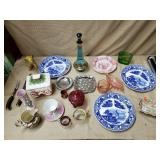 Mixed Vintage China & Glassware Collection