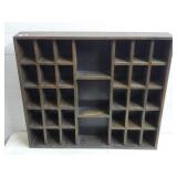 Large Wood Knick Knack Shelf