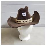 Vintage Longhorn Western Hat, Size Medium