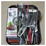 Lot of Mixed Kitchen Utensils, Meat Hammers