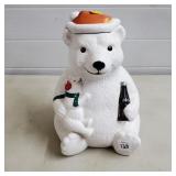 Coca Cola Polar Bear Cookie Jar
