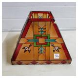 Large Stained Glass Southwestern Style Shade