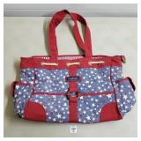 Longaberger Patriotic Stars Tote Bag