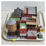 Lot of Vtg HO Scale Buildings, W. Germany,