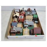 Large Assorment of Vtg HO Scale Buildings