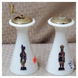 Pair of LenoxUSA Phillies Bayek Cigars S&P Shakers