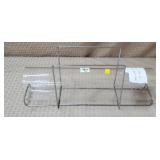 Pyrex Corning USA Round Glass Baking Tube w/ rack