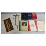Lot of Crucifixes, Religious Bibles
