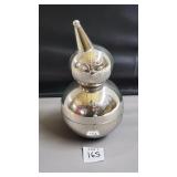 Vtg Raimond Silverplate Roly Poly Clown Bank