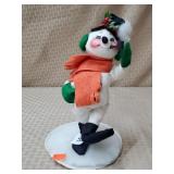 10" H Annalee Thorndike Snowman Doll