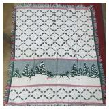 Christmas Sleigh Tapestry Blanket
