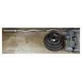 Lot of Lifting Weights & Dumb Bells