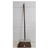 Antique Bissell Utility Wood Sweeper