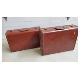 Lot of 2 Vintage Samsonite Suitcases