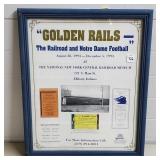 Golden Rails The Railroad & Notre Dame Football