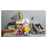Large Lot of Fisher Price Toys, Bratz Dollhouse