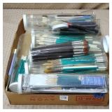 Lot of Assorted New Painting Brushes