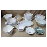 Mix Lot of Corningware, Ovenbake, Serving Pieces